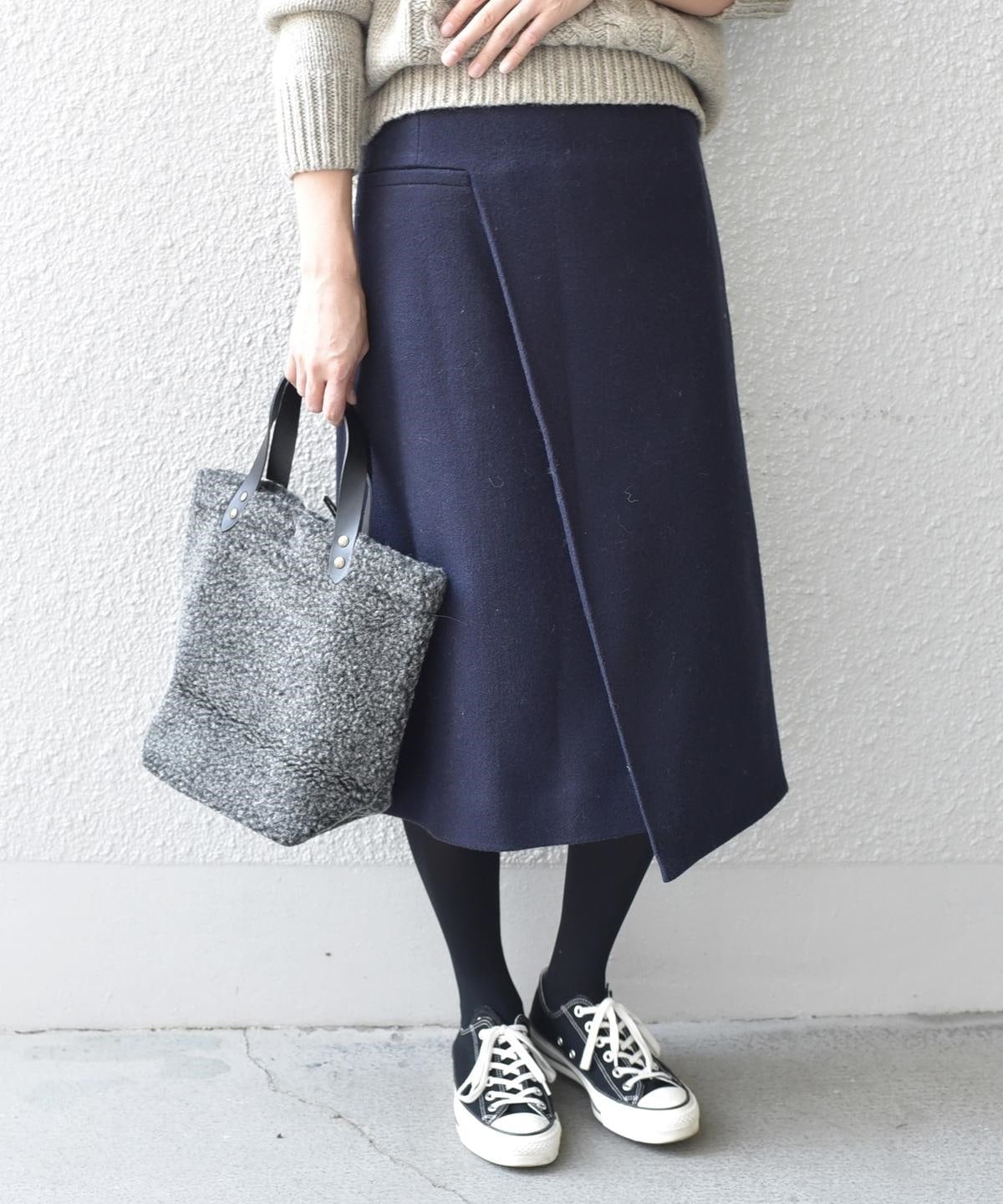 liflattie ships: アシンメトリー スカート