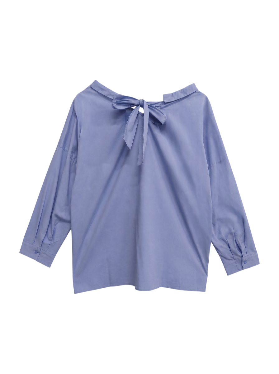 SHIPS:BACK RIBBON BL(SLD)