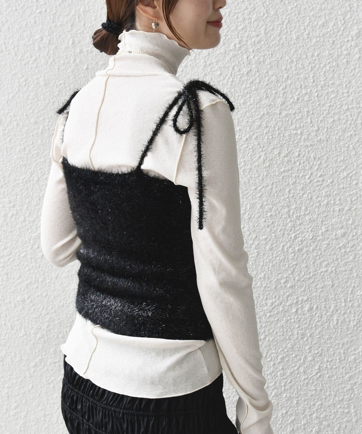 〈手洗い可能〉グリッター ラメ ビスチェ 24SS