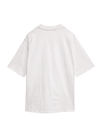 【SHIPS別注】THYARD: エーゲ海コットン ボックスシルエット Tシャツ