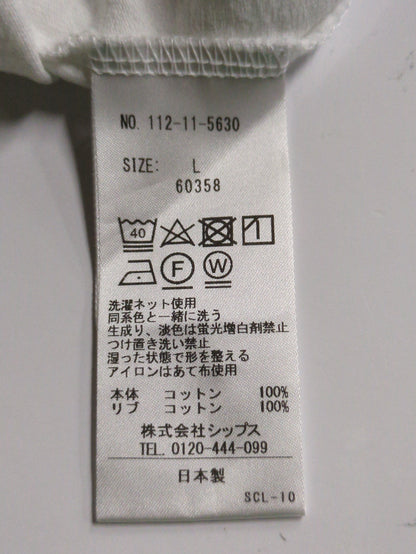 【SHIPS別注】THYARD: エーゲ海コットン ボックスシルエット Tシャツ