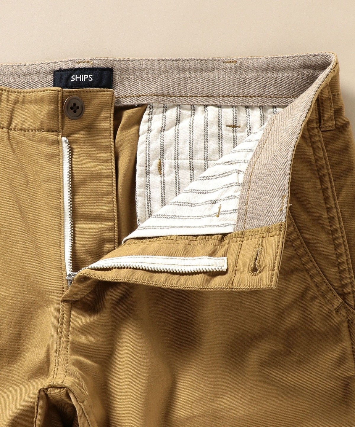 SHIPS: カラー テーパード チノパンツ 20FW