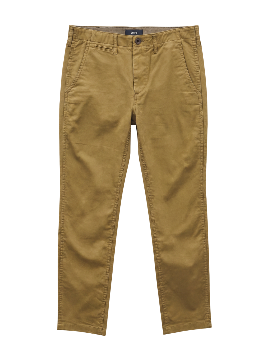 SHIPS: カラー テーパード チノパンツ 20FW