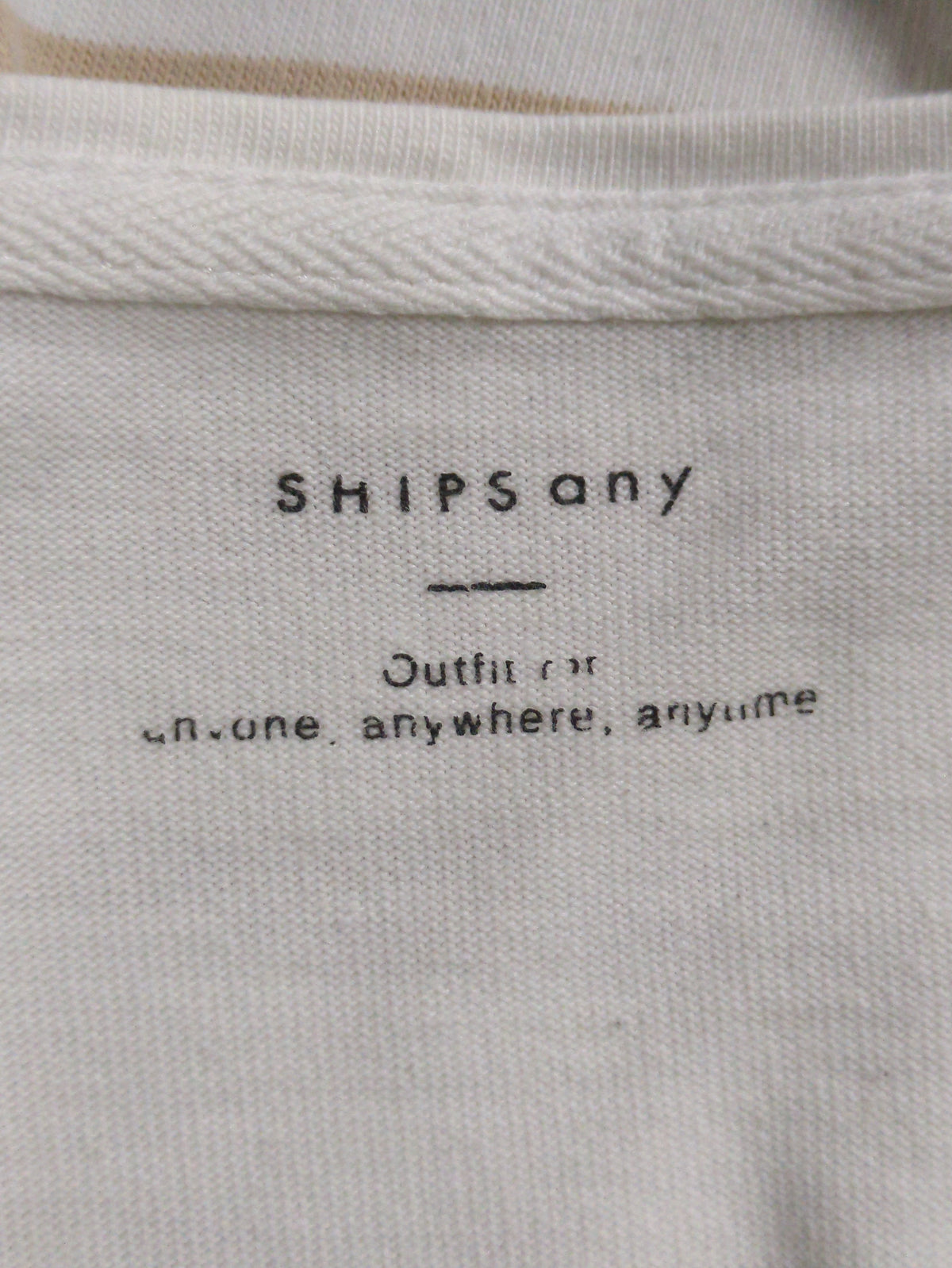 SHIPS any:〈ウォッシャブル〉カラー ボーダー プルオーバー
