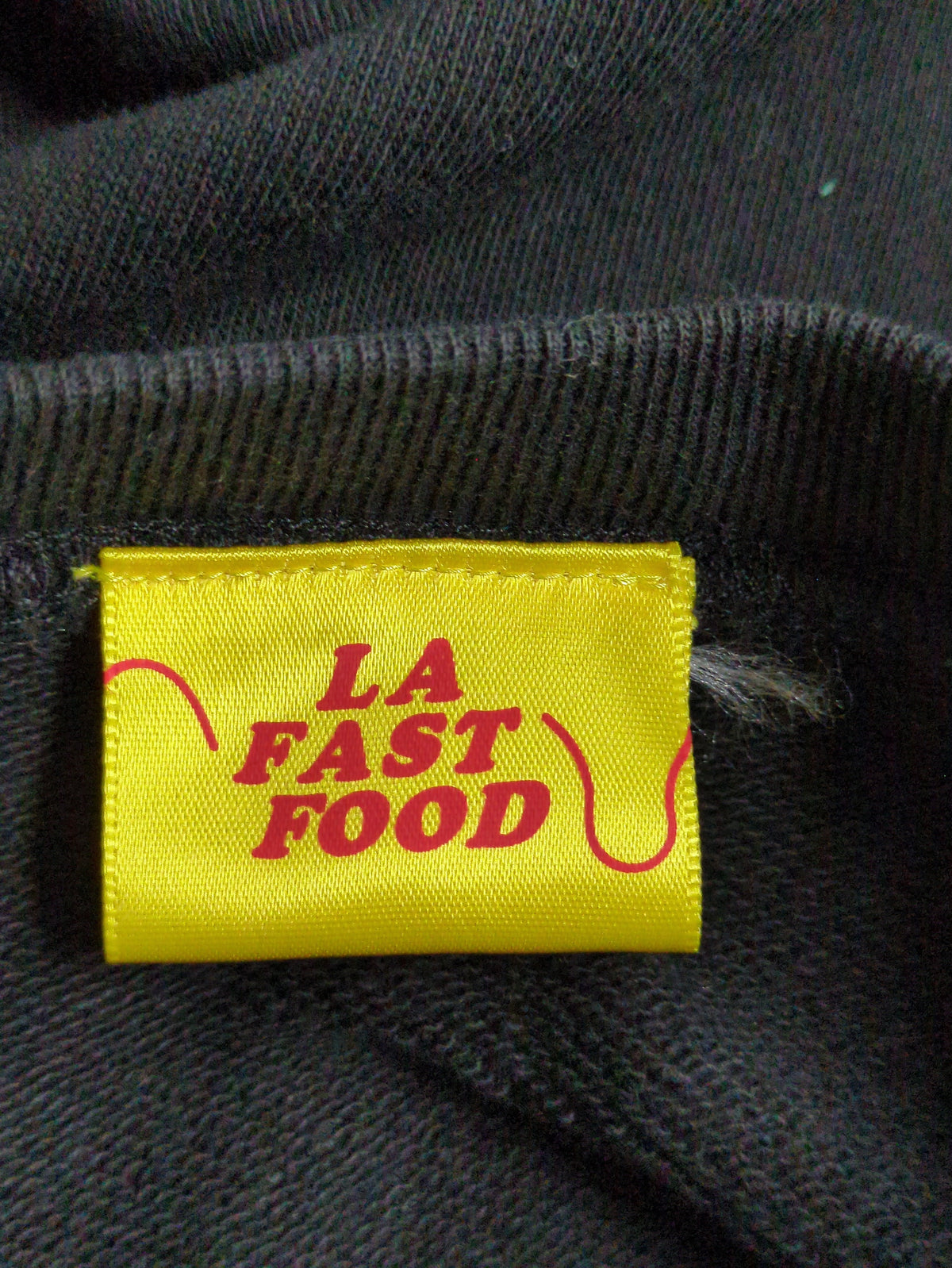 【SHIPS any別注】LA FAST FOOD: フードプリント スウェット