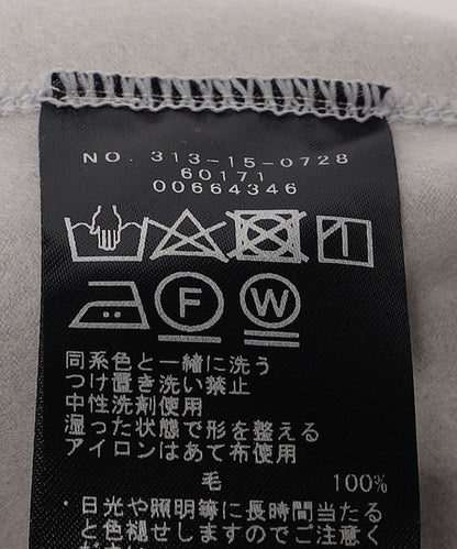 SHIPS Primary Navy Label:〈手洗い可能〉ウール ジャージー パンツ