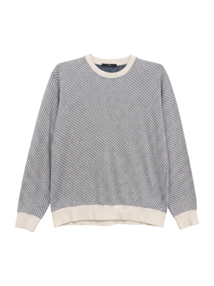 SHIPS: ジャカード バーズアイ ロングスリーブ カットソー (ロンT)