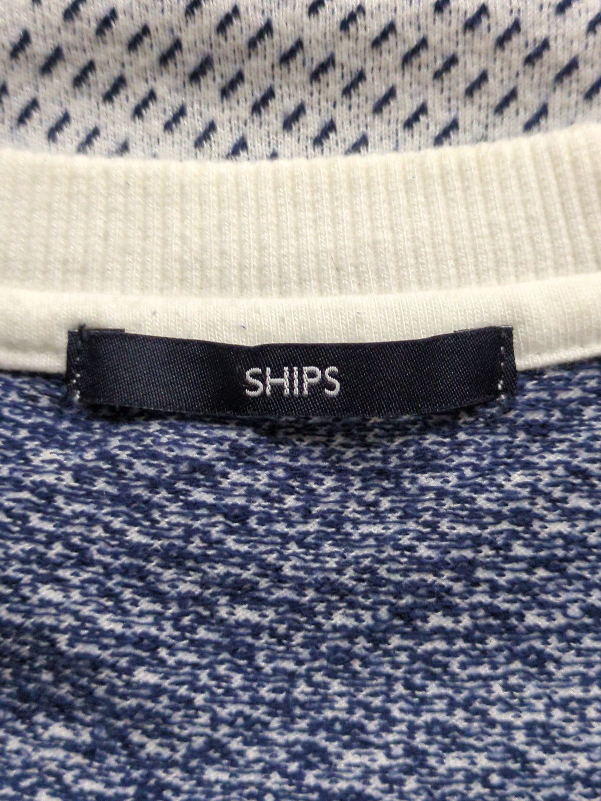 SHIPS: ジャカード バーズアイ ロングスリーブ カットソー (ロンT)