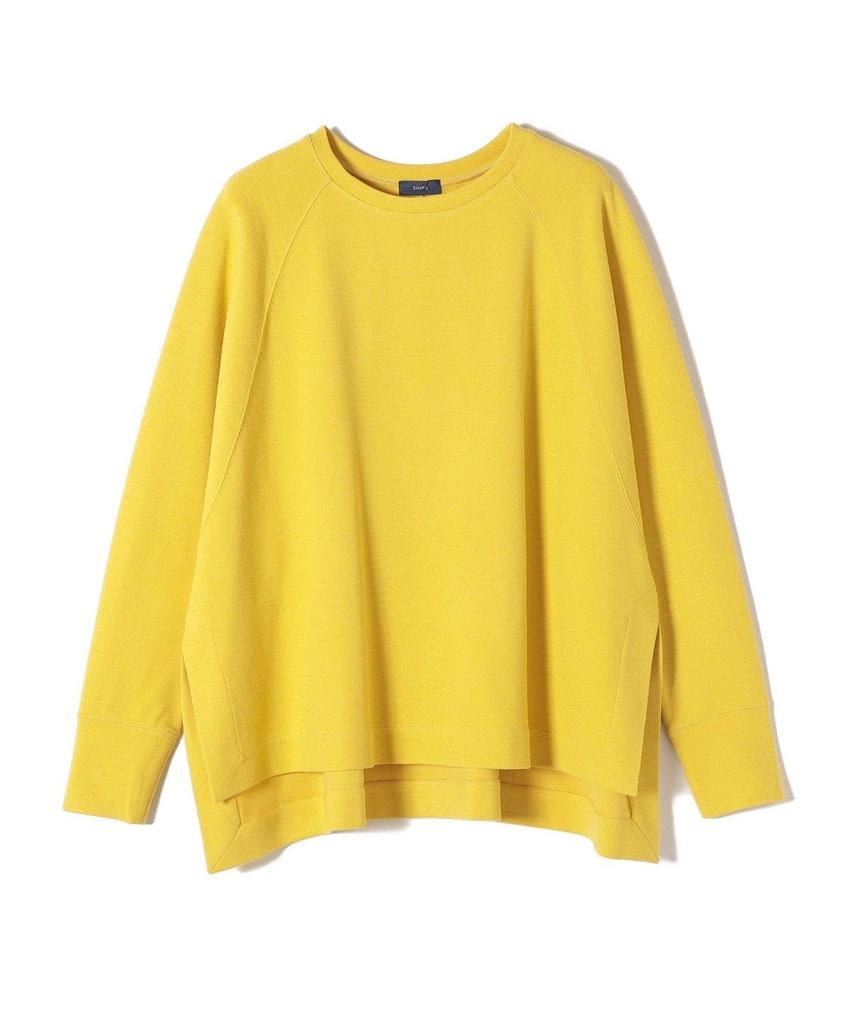 〈手洗い可能〉ウール混ジャージードルマンプルオーバー