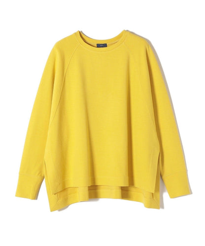 〈手洗い可能〉ウール混ジャージードルマンプルオーバー