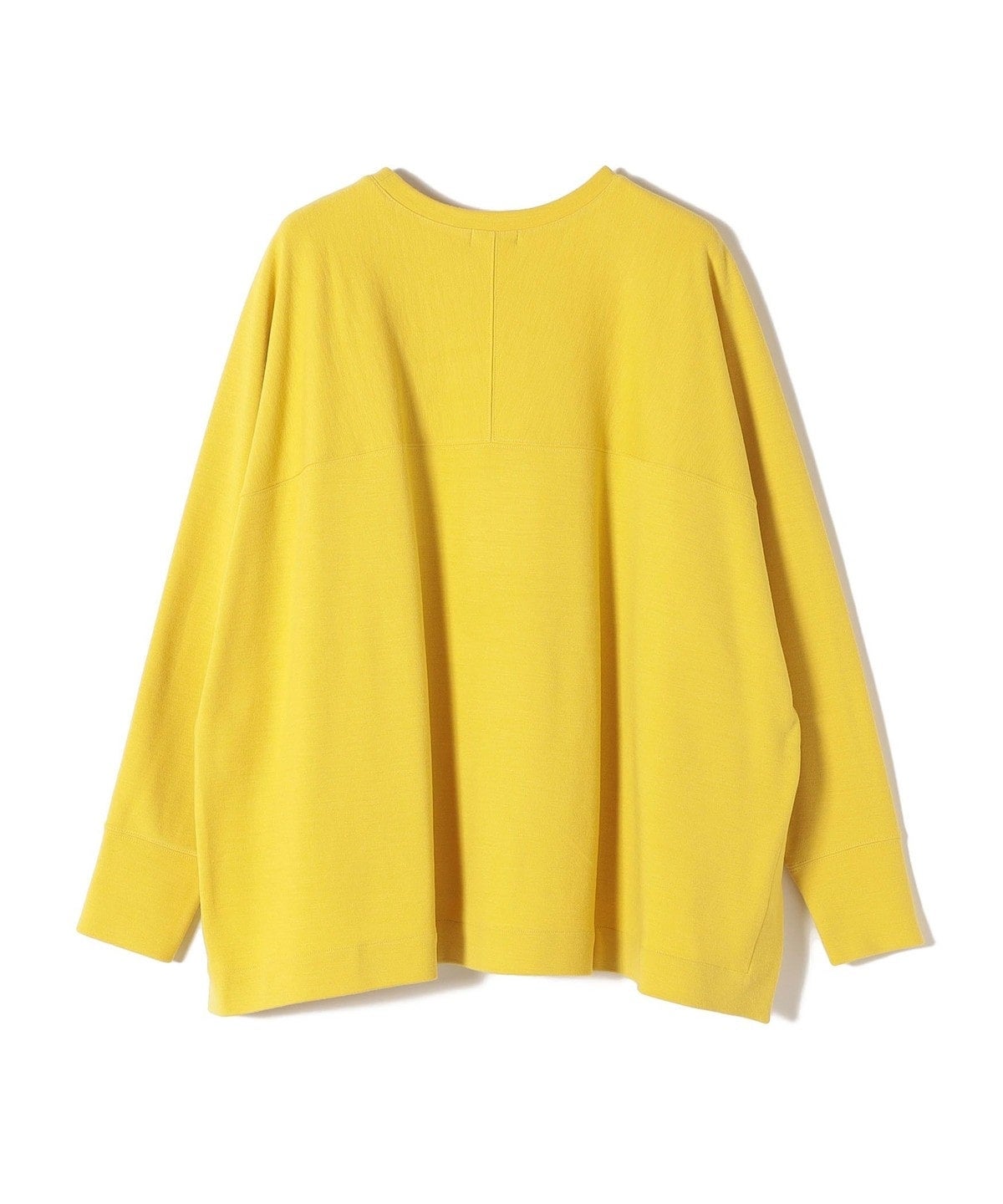 〈手洗い可能〉ウール混ジャージードルマンプルオーバー