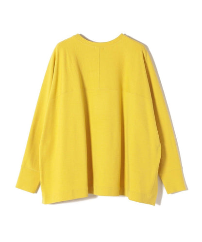 〈手洗い可能〉ウール混ジャージードルマンプルオーバー