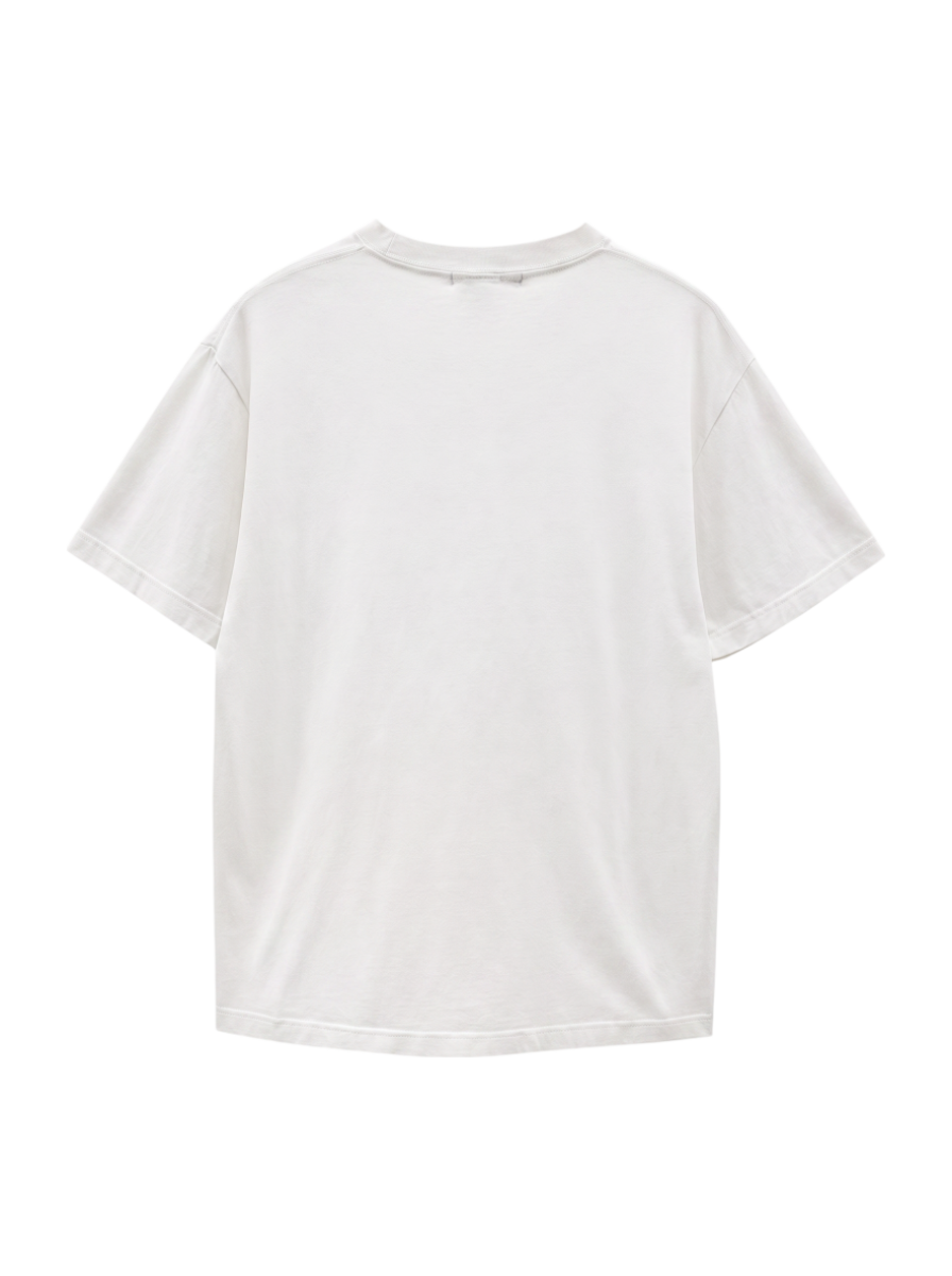 SHIPS: SHIPS ロゴ ペイズリー/フラワー/レオパード柄 Tシャツ