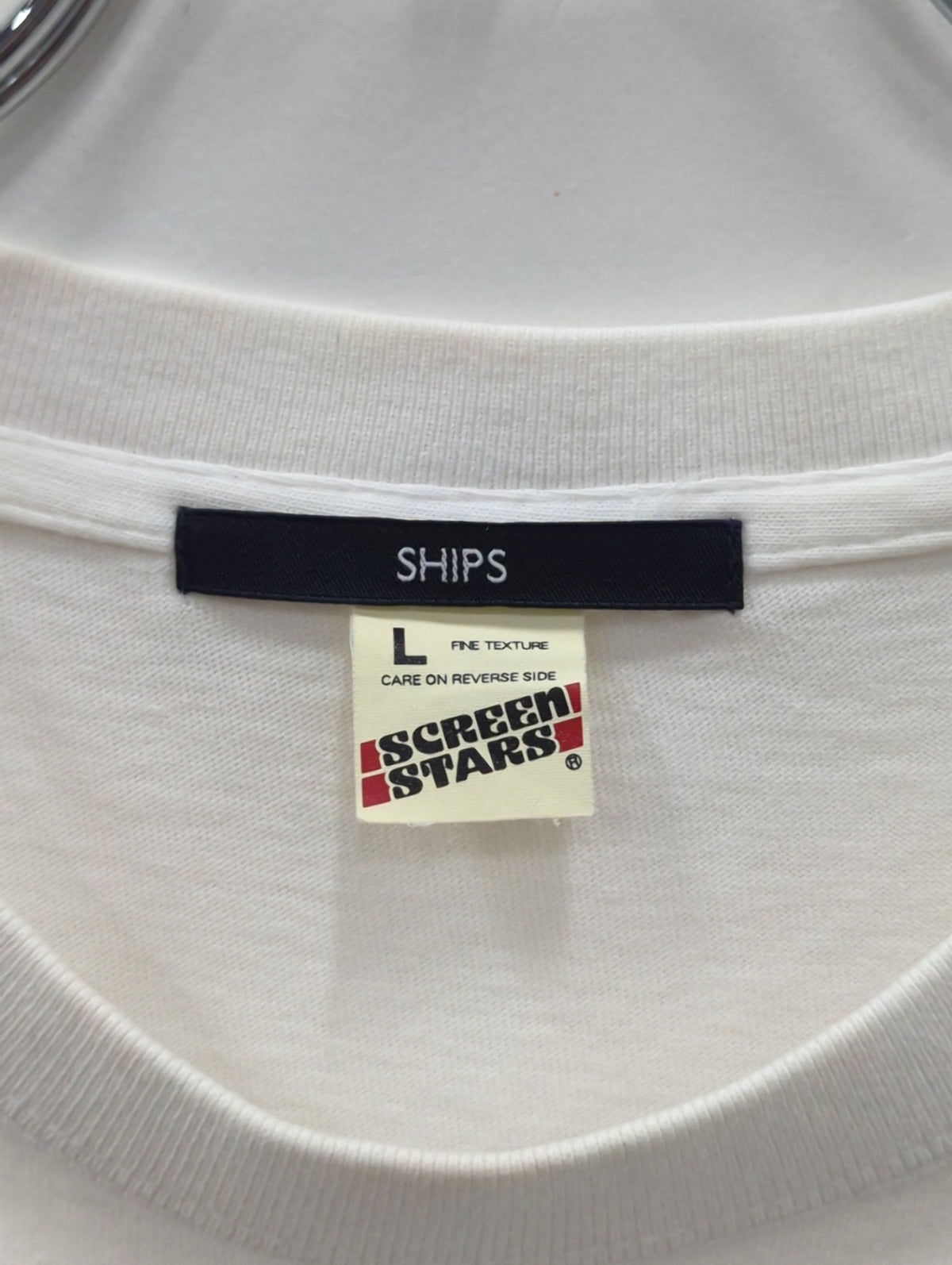 SHIPS: SHIPS ロゴ ペイズリー/フラワー/レオパード柄 Tシャツ