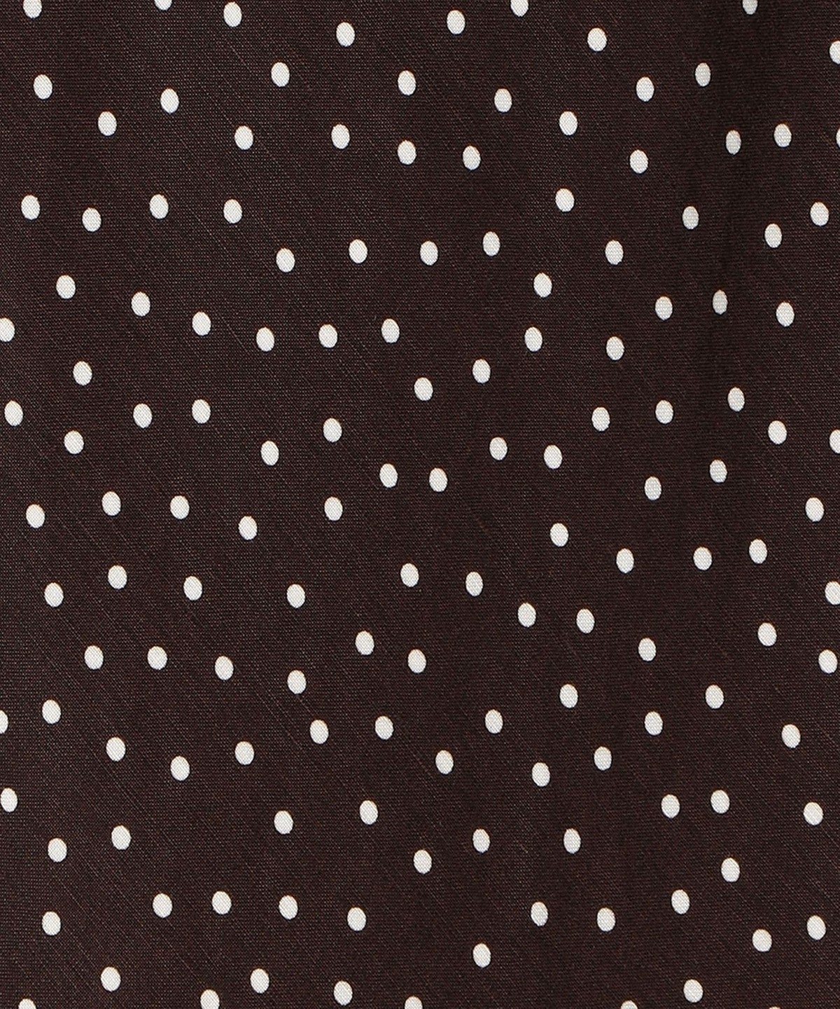 〈手洗い可能〉リネンレーヨンドット/ソリッドセミフレアスカート