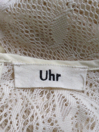 Uhr:〈洗濯機可能〉レース オーバー トップス