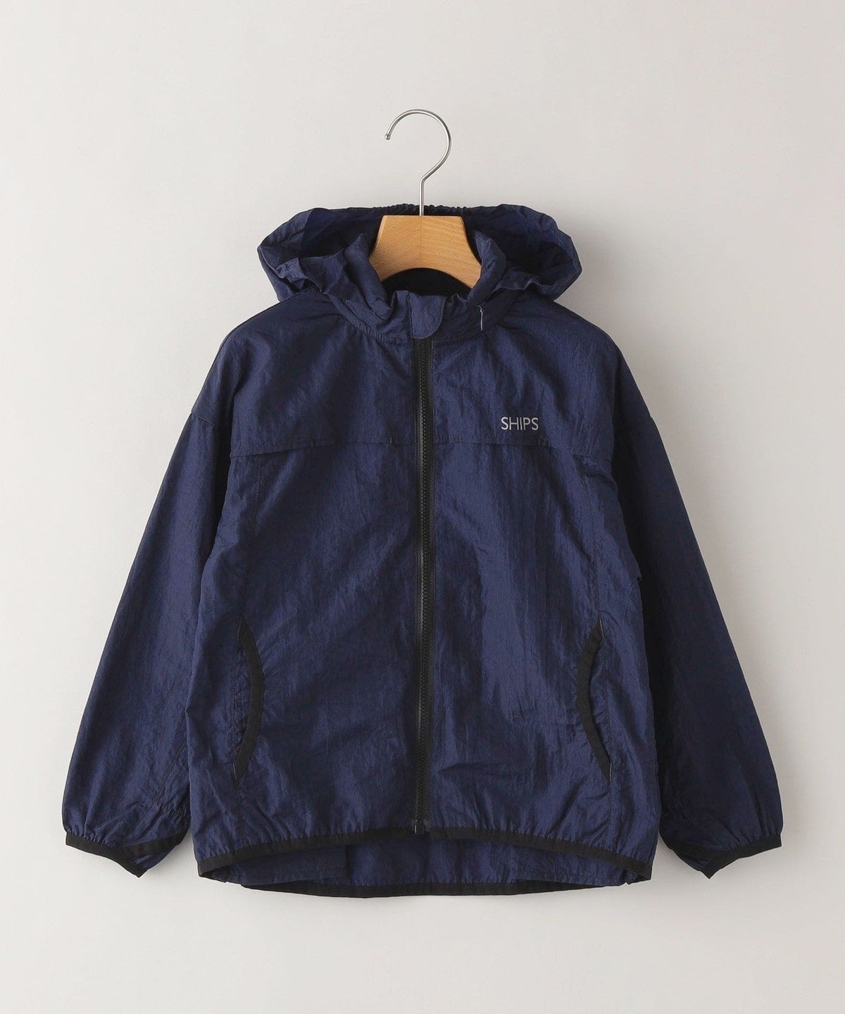 SHIPS KIDS:145〜160cm /〈撥水〉ジップ パーカー